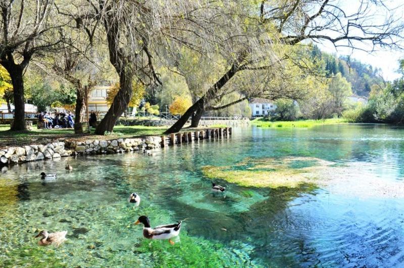 Casa Rosamari - Su Lago Di Posta Fibreno, Appartamento Con Camino Bagian luar foto